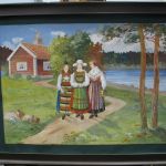 427 4320 Oljemålning